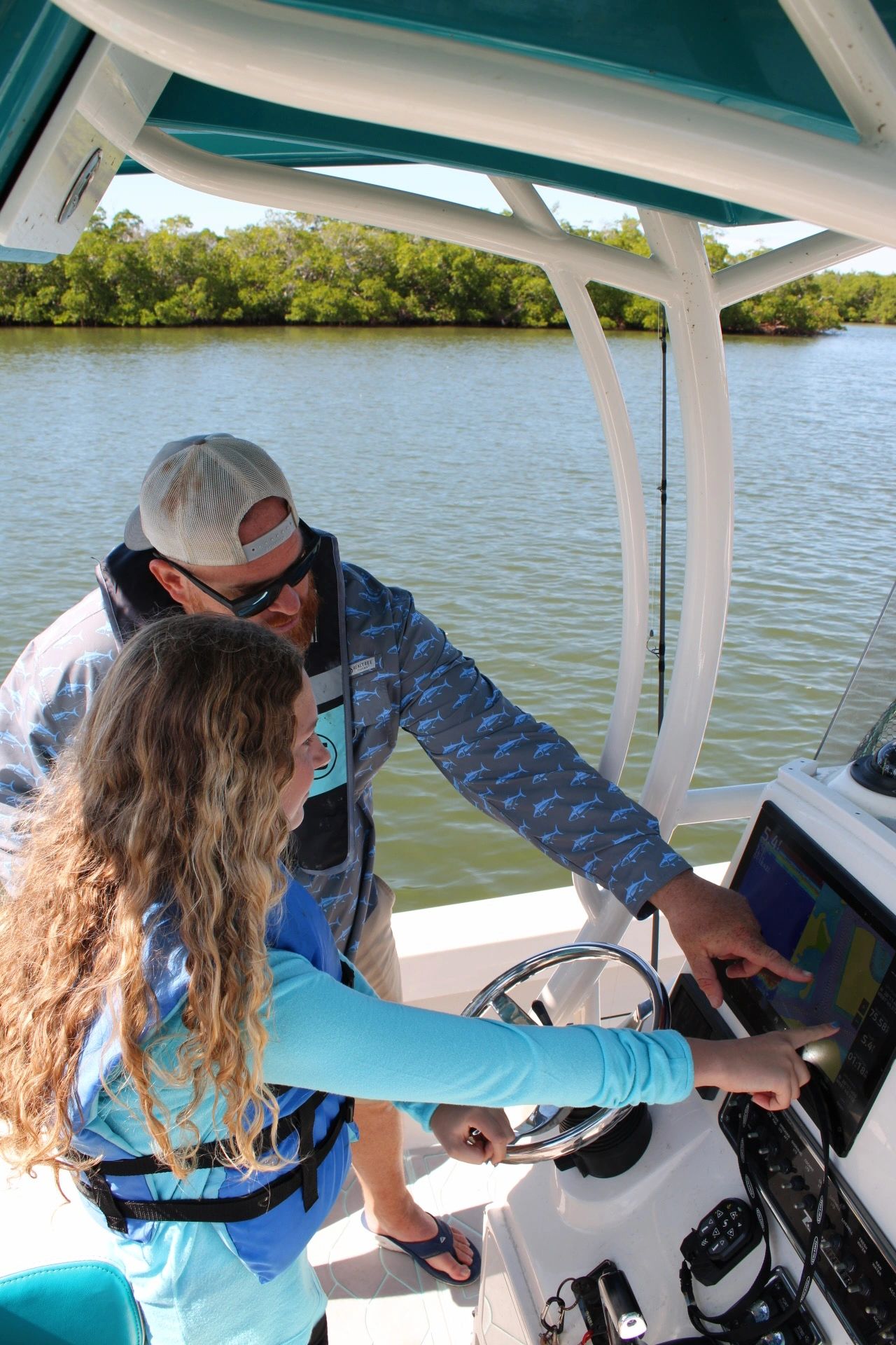 Captained boat charter on Florida waters